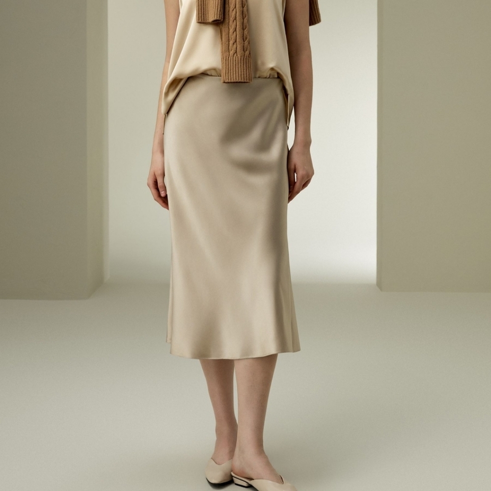 Talbot's Silk Skirt